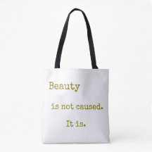 Sac à main minimaliste littéraire avec citation d'