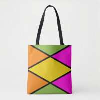 Sac à main moderne à motif argyle