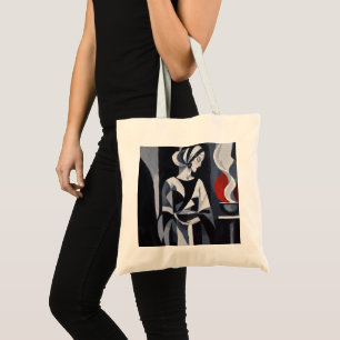 Sac à main monochrome Art Déco Femme Mystique