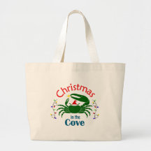 Sac à main Noël dans la crique (choisissez une tai