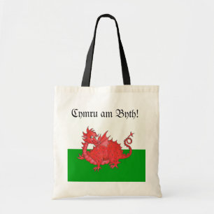 Sac à main personnalisable avec un joli dragon rou