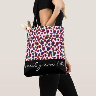 Sac à main personnalisé à motif léopard
