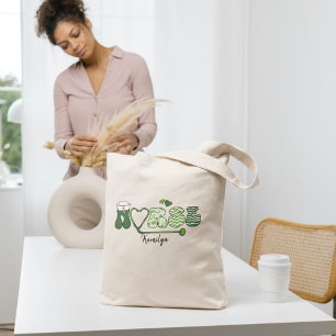 Sac à main personnalisé au nom de l'infirmière C