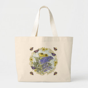 Sac à main personnalisé avec fleurs printanières