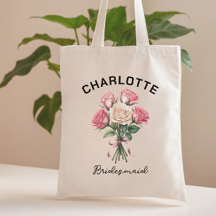 Sac à main personnalisé avec roses pour la suite d
