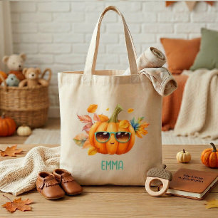 Sac à main personnalisé en forme de citrouille mig