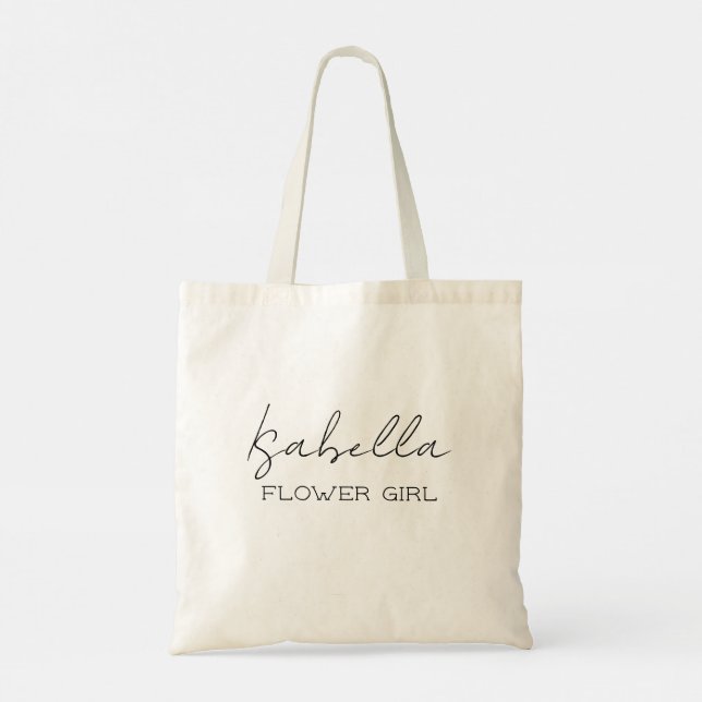 Sac à main personnalisé pour demoiselle d'honneur (Dos)