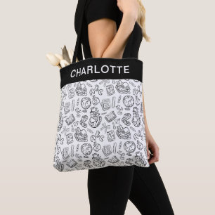 Sac à main personnalisé pour enseignant d'école en