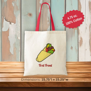 Sac à main pour emballage de sandwich tortilla