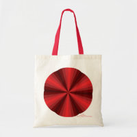 Sac à main rouge illusion optique