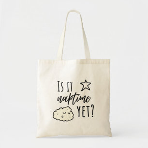 Sac à main stylisé avec texte et mouton noir migno