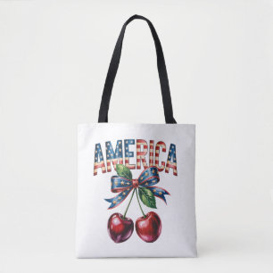 Sac à main Tote-Amérique Sac à main Cerise Patri