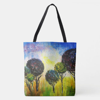 Sac à main tout-imprimé Forêt Fantaisiste