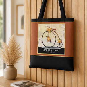 Sac à main vélo vintage Profitez de la balade