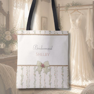 Sac à main vintage floral Cottagecore pour demoise