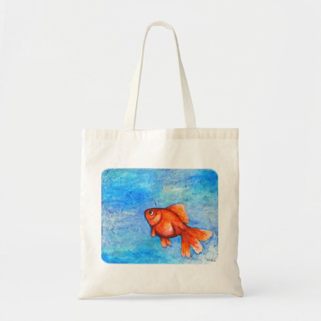 Sac à poisson rouge Sac à poisson rouge Sac à pois (Devant)