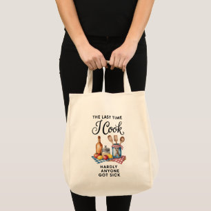 Sac à provisions avec citation drôle