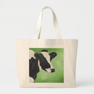 Sac à provisions de vache du Holstein