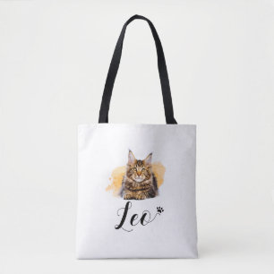 Sac à Tote pour amateur de chats drôles –  Leo