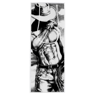 Sac À Vin Pour Homme Cowboy Body Builder Art