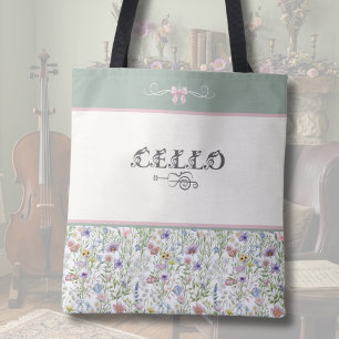 Sac à violoncelle Enchanted Meadow Musicienne fl