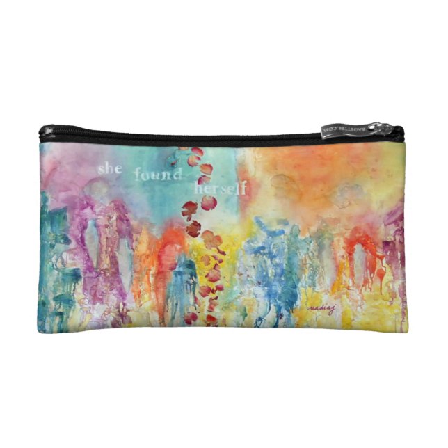 Sac abstrait de roses (Devant)