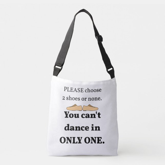 Sac Ajustable 2 Chaussures ou Aucune Blanche (Devant)