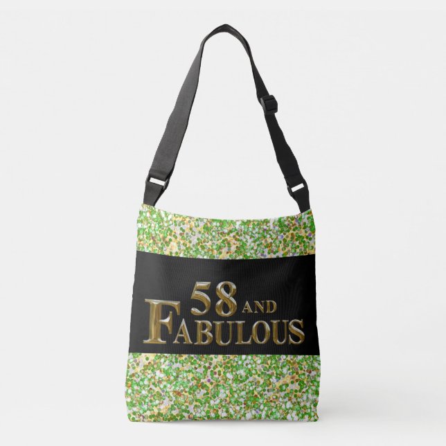 Sac Ajustable 58e anniversaire  (Devant)