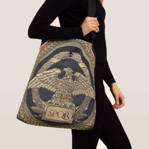 Sac Ajustable [700] Aigle impérial d'or romain sur médaillon d'o