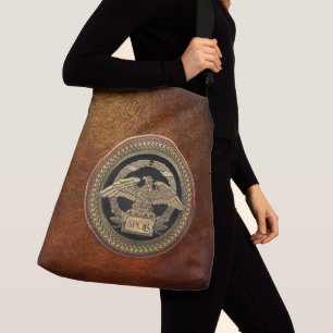 Sac Ajustable [700] Aigle impérial d'or romain sur médaillon d'o