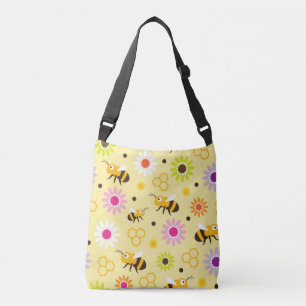 Sac Ajustable Abeille & Fleurs