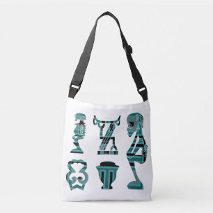 Sac Ajustable abstrait africain portrait moderne afro art