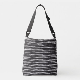 Sac Ajustable Abstrait tripes Horizontal Vintage Arrière - plan