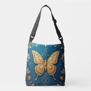 Sac Ajustable Accent floral papillon doré pour un style quotidie