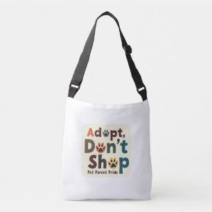Sac Ajustable Adoptez, n’achetez pas - Pet Parent Pride Corps