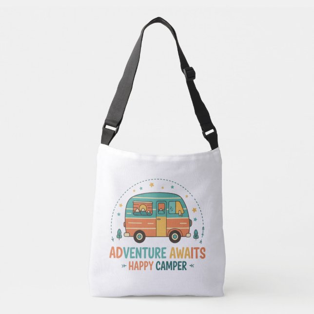 Sac Ajustable Adventure Attend Happy Camper (Devant)