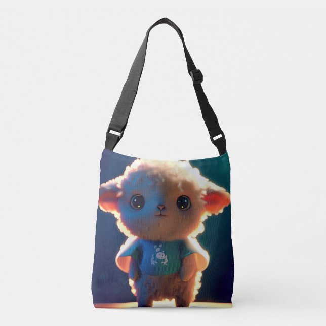 Sac Ajustable Agneau mignon avec t-shirt (Devant)