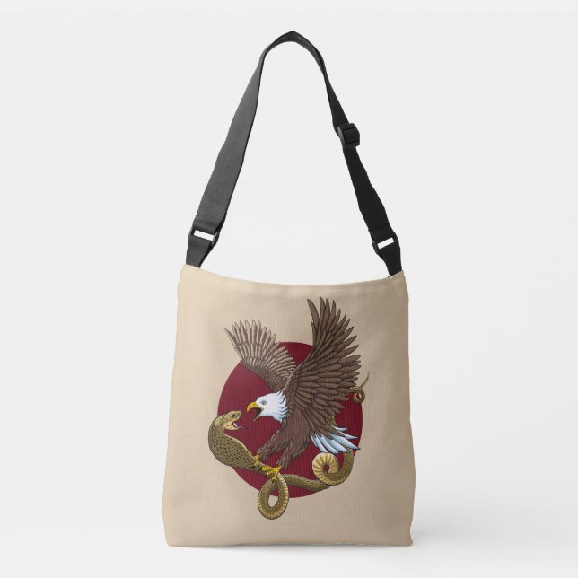Sac Ajustable Aigle et serpent (Devant)