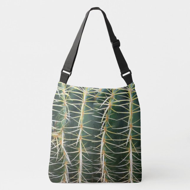Sac Ajustable Aiguilles botaniques tropicales de cactus (Devant)