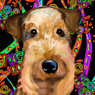 SAC AJUSTABLE AIREDALE TERRIER