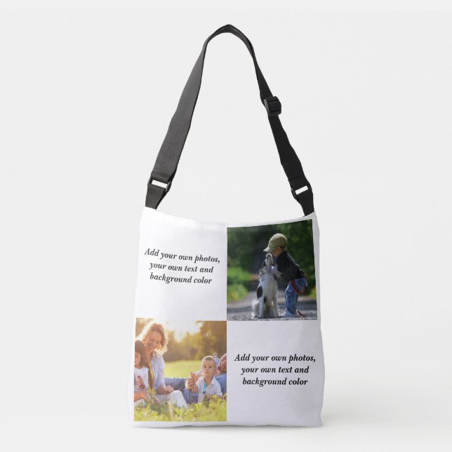 Sac Ajustable Ajoutez vos propres photos, texte et jetez pi arri (Devant)