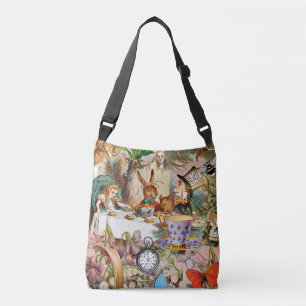 Sac Ajustable Alice au pays des merveilles Tea Party Art
