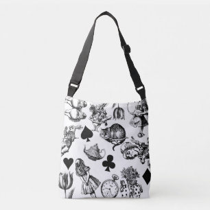 Sac Ajustable Alice White Rabbit Wonderland Classic