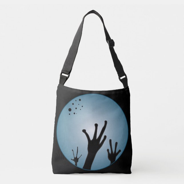 Sac Ajustable Alien Mains Sci-Fi Imaginaire ET Éffrayant Weird P (Devant)