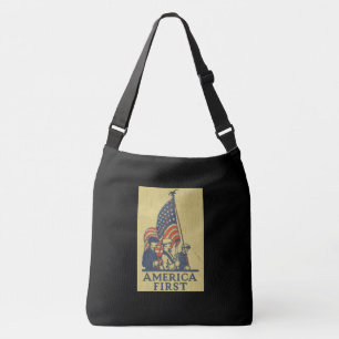 Sac Ajustable America First Patriotes Drapeau américain Vintage