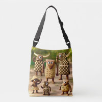 Amis Bizarres – Affiche Forest Checker & Dots Clan