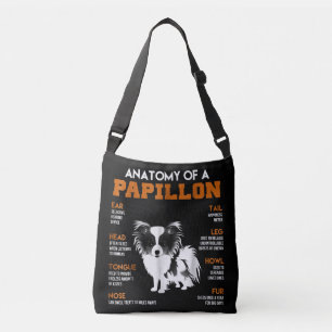 Sac Ajustable Amoureux de les chiens Anatomie D'Un Chien Papill
