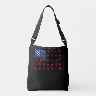 Sac Ajustable Amoureux des chiens Labrador Retriever USA Ameri