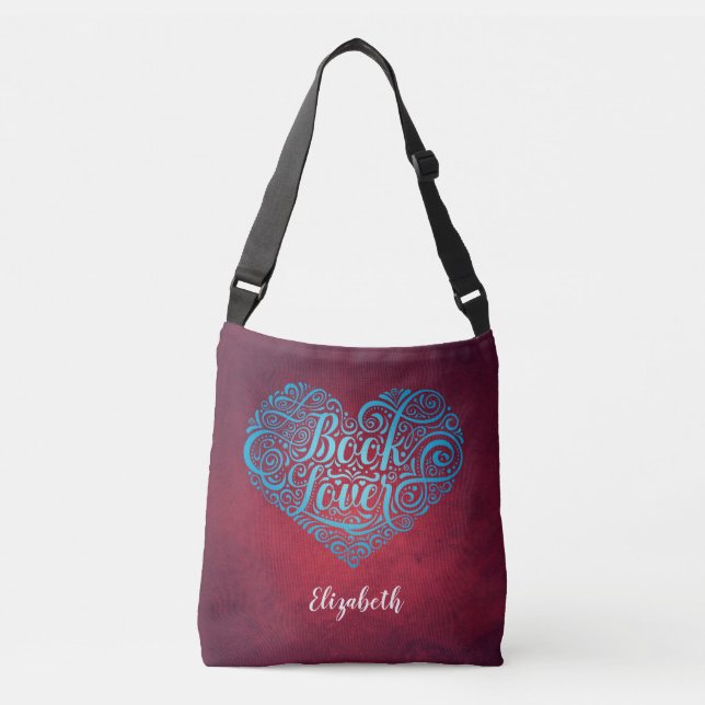 Sac Ajustable Amoureux des livres (Devant)