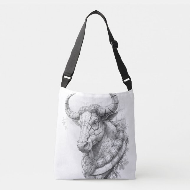 Sac Ajustable Ancient Greek Mythology Minotaur Labyrinth Noteboo (Devant)